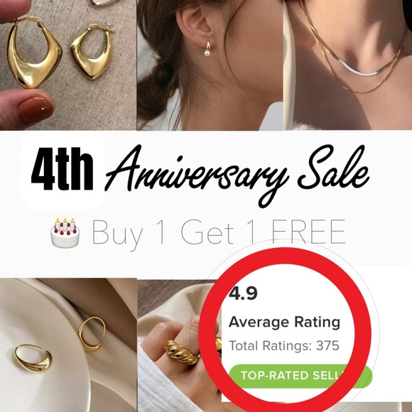 🌟Buy 1 Get 1 FREE Natural Freshwater Pearl vermeil hoop earrings gold silver - Picture 3 of 13